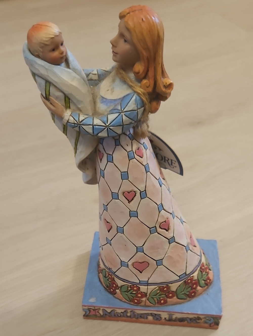 Jim Shore Hand-Painted Mother and Child Figurine